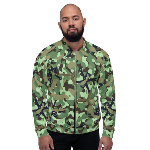 Camouflage Bomber Jacket