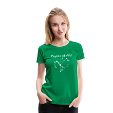 Load image into Gallery viewer, Women’s Physics of FPV - kelly green